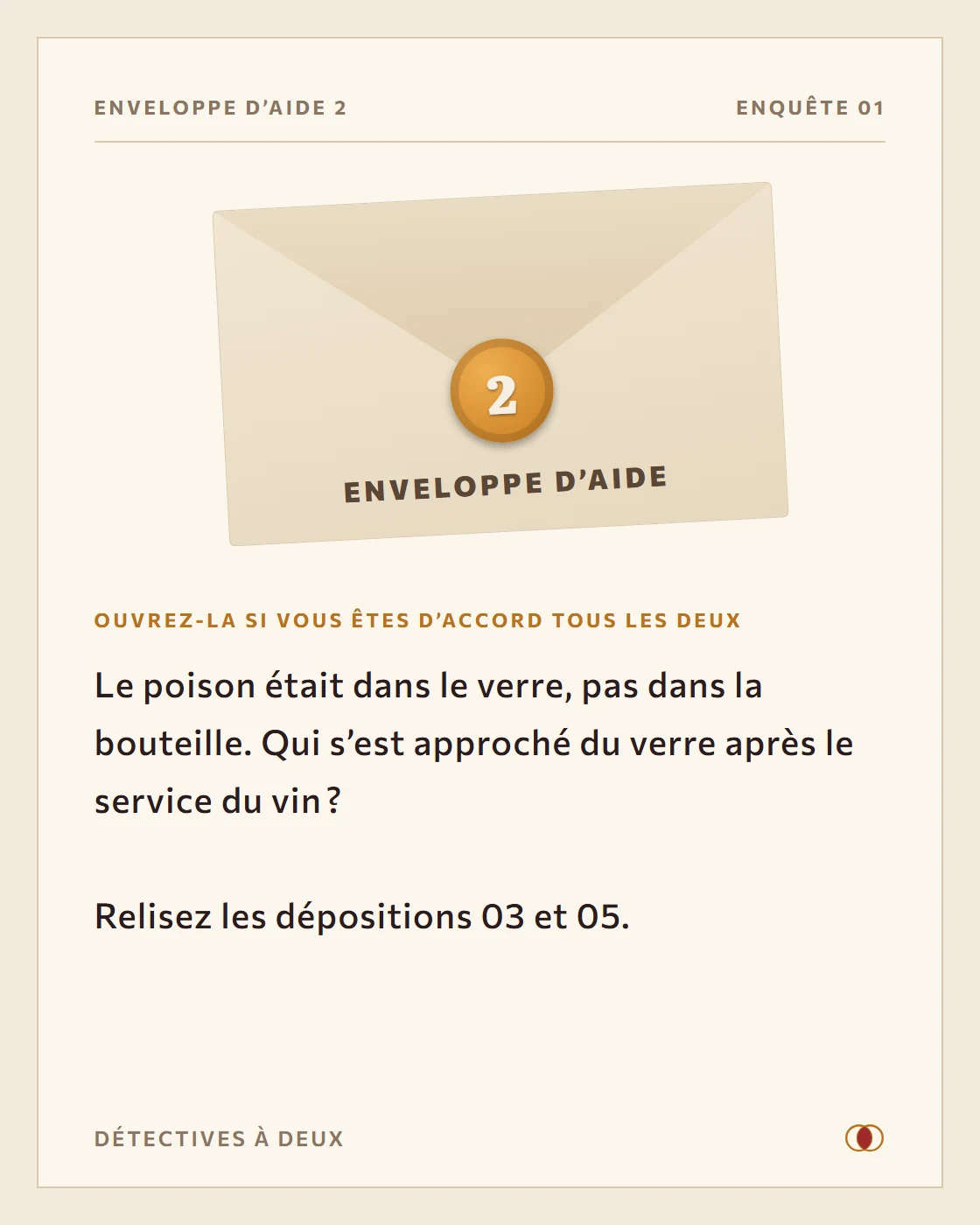 Enveloppe d’aide